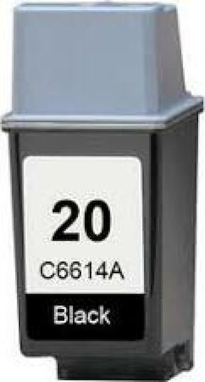 LPR Kompatible Tintenstrahldrucker-Tintenpatrone HP C6614DE 1050 Seiten 28ml Schwarz 1Stück