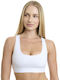 Femei Sutien sport Alb