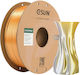 Esun Epla Magic Silk PLA 3D Printer Filament 1.75mm Gold Silver 1kg 1τμχ (Spool)