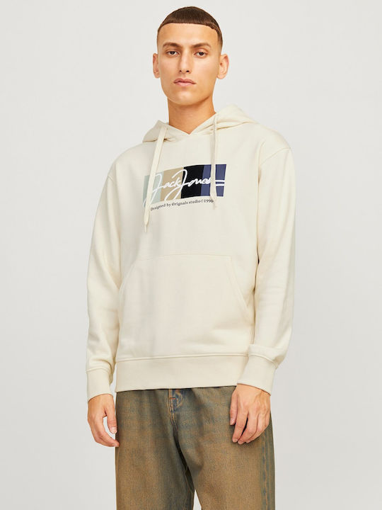 Jack & Jones Sweatshirt with Hood Beige