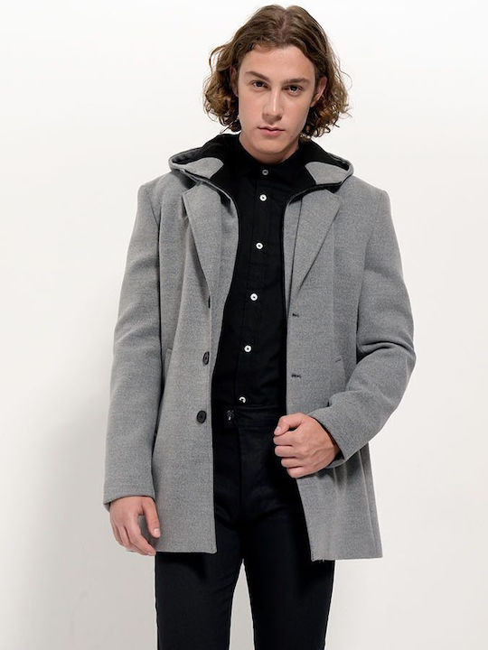 Tresor Men's Coat Gray