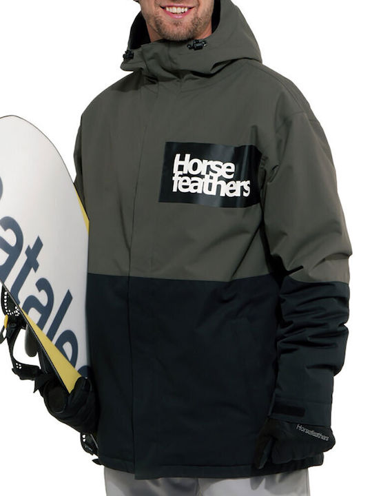 Horsefeathers Men's Ski & Snowboard Jacket Green OM321C