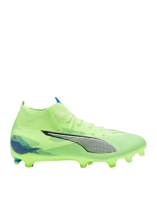 PUMA Ultra 5 Match+ Fußballschuhe mit Stollen Grün