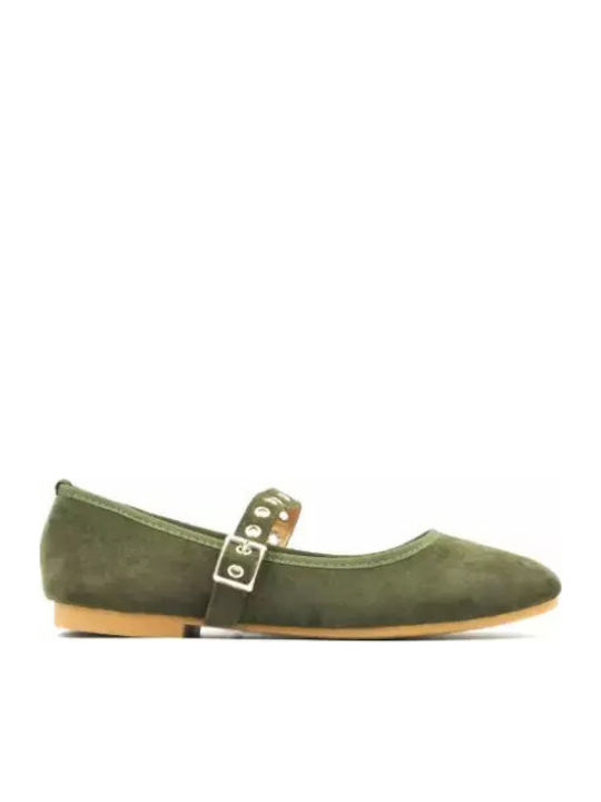 Ballerinas Khaki