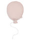 Jollein Kinder Wanddekoration Ballon Rosa aus Stoff Ballon 25εκ.
