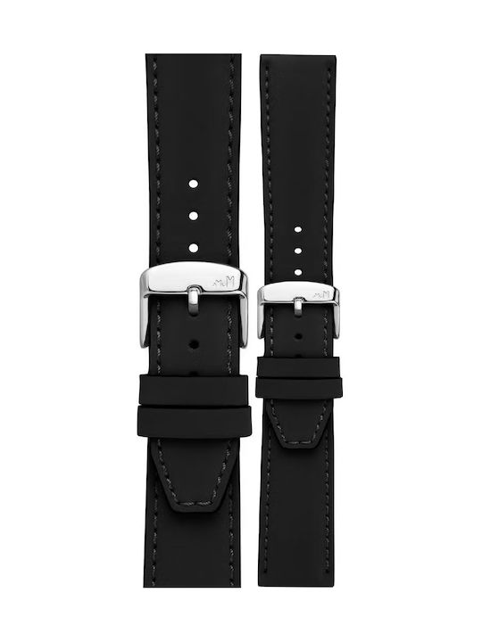 Morellato Leather Strap Black