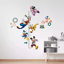 RoomMates Decor Wachstumstabelle für Kinder und Babys Mickey And Friends Mehrfarbig