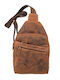 Leather Men's Bag Shoulder / Crossbody Brown