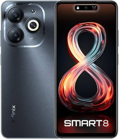 【希少品】Number 8 ブラック Mobile Infinix Smart 8 Dual SIM (3GB/64GB) Negru | Skroutz Romania