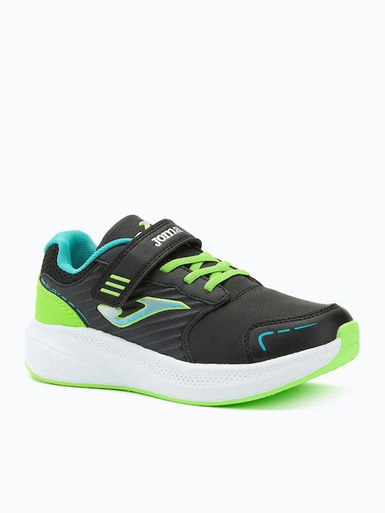 Joma Fury Jr Παιδικά Sneakers Μαύρα