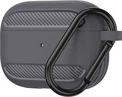 Techsuit Carcasa Carbon din Silicon Gri pentru ...