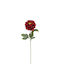 Red Pastel Peony Branch H61cm 24/144box
