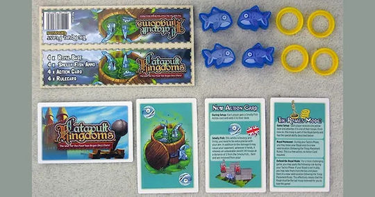 Board Game Catapult Feud Royal Feast for 2-4 Players 14+ Years Old (EN) Vesuvius Media