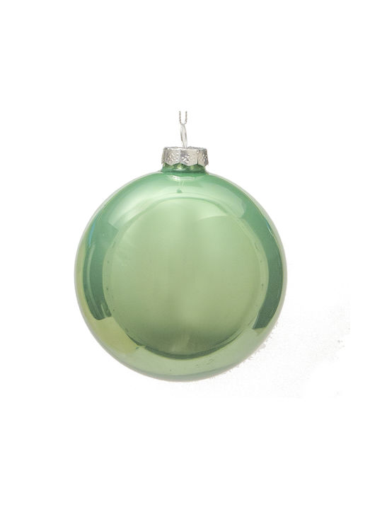 Hanging Ball Ornament Ornament Glass Green