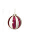 Hanging Ball Ornament Ornament Glass White