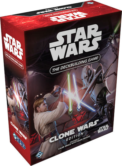 Joc de Societate Star Wars The Deckbuilding Game Clone Wars pentru 2 Jucători 12+ Ani (EN) Fantasy Flight