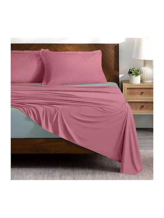 Lino Home Sheet Sets Queen 240x260cm. Doble Pin...