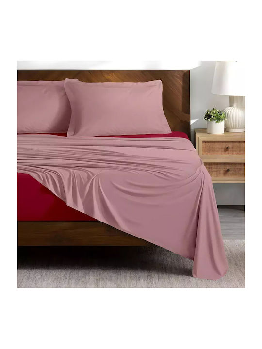 Lino Home Sheet Sets Queen 240x260cm. Doble Pin...
