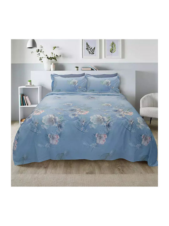 Lino Home Sheet Sets Queen 240x260cm. Fungus 4pcs