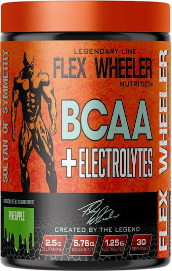 Flex Wheeler Signature Series BCAA Най-добрият L-глутамин и L-цитрулин малат 420 грама лимон