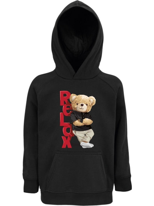 Kids Moda Παιδικό Φούτερ Μαύρη Kids Moda Παιδικό Φούτερ Μαύρη