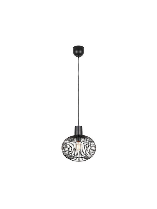 Trio Lighting Pendant Light Black 33x150cm