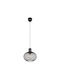 Trio Lighting Pendant Light Black 33x150cm