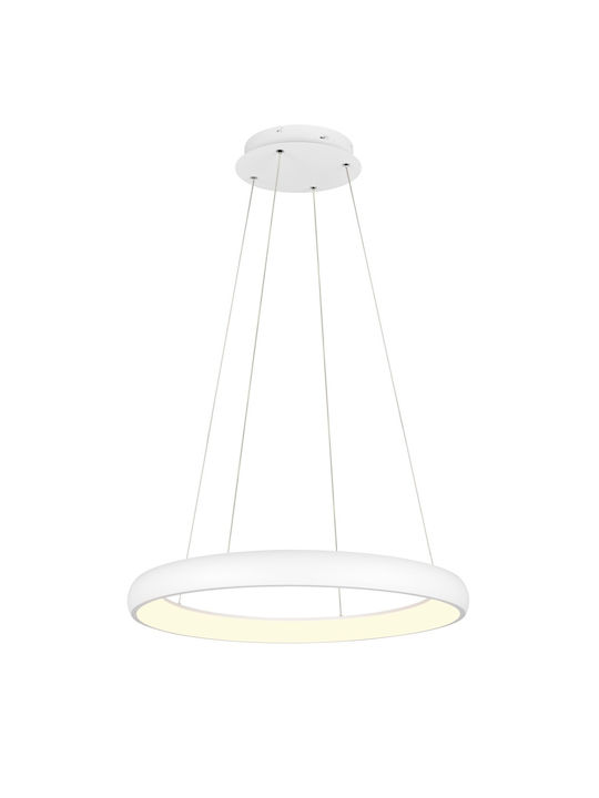 Trio Lighting Pendant Light White 75x150cm