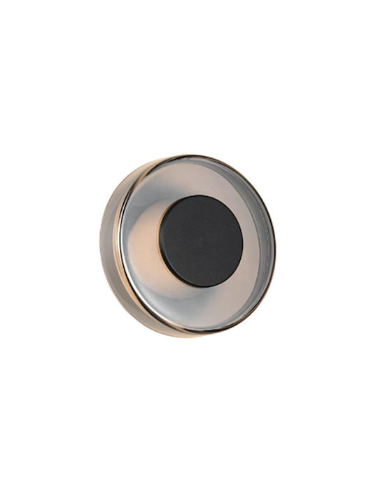 Trio Lighting Modern Lumină de Perete și Comutator Negru