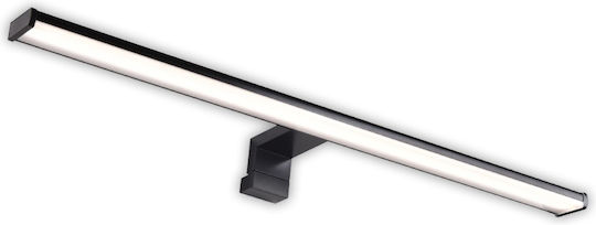 Adeleq Leuchte Badezimmer LED Schwarz 40x5.25cm