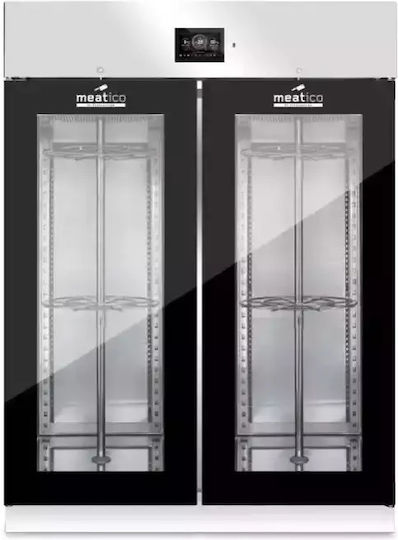 Everlasting Ψυγείο Ωρίμανσης Meat 1500 Glass AC9F11 Υ208xΠ150xΒ85cm