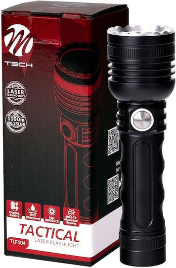 M-Tech Φωτισμός Εργασίας Μπαταρίας LED IP65 με Φωτεινότητα έως 490lm