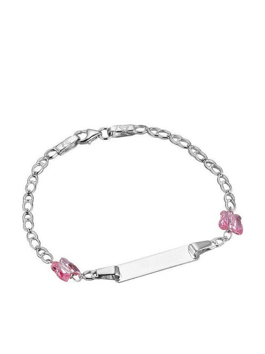 Atofio Kosmima Kids Bracelet ID with Butterfly