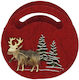 Marhome Christmas Bag for Gift Red 19x8x19cm.
