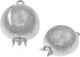 Threaded Motif for Jewelry in Shape Pomegranate 4.75x3.8cm.