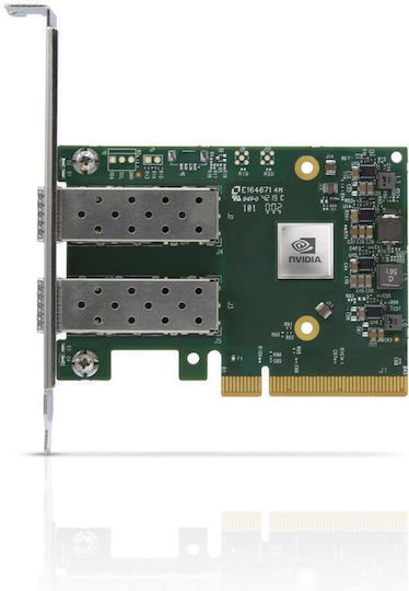 Supermicro Nvidia Mellanox Connectx-6 Lx En адаптер карта 25GbE двупортов SFP28 PCIe 4.0 x8 без крипто насипно