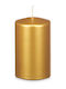 Atmosphera The translated Liquid template in German language: Weihnachtskerzen & Kerzenständer Kerze Gold 15x9cm.
