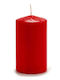 Atmosphera Christmas Candle Red Lunar Acorde 15x9cm