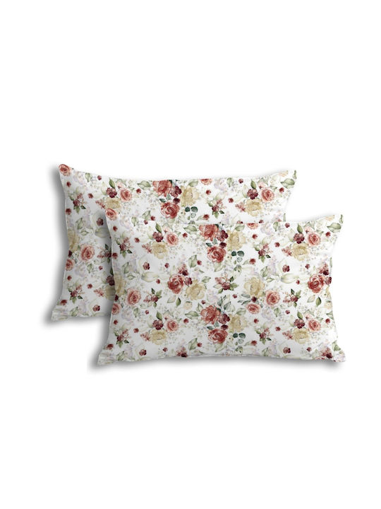My Home Luxury Rasenna Pillowcase Set Pink 50x7...