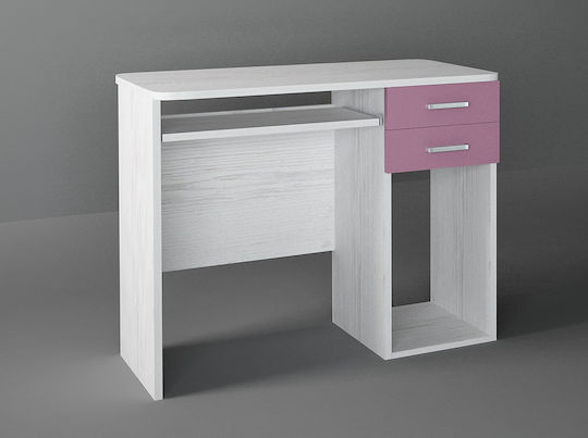 Birou Pentru Copii Alb 100x55x80cm Birou Pentru Copii Alb 100x55x80cm