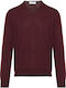 Long Sleeve Sweater Burgundy