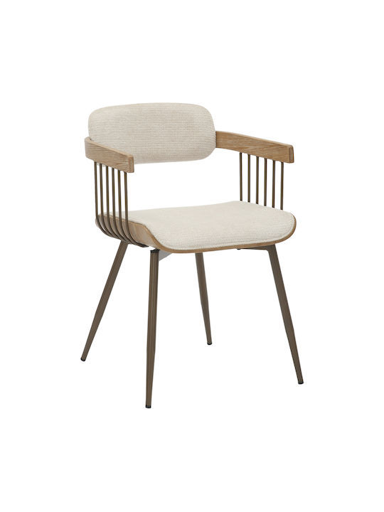 Lang Stühle Speisesaal Ecru 1Stück 51x52x76cm