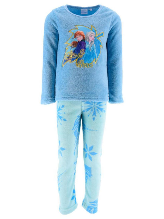 Superheroes Pijama pentru copii De iarnă Fleece Albastru