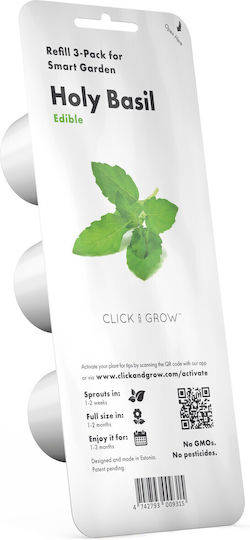 Click & Grow Smart Garden Refill Holy Basil 3pcs