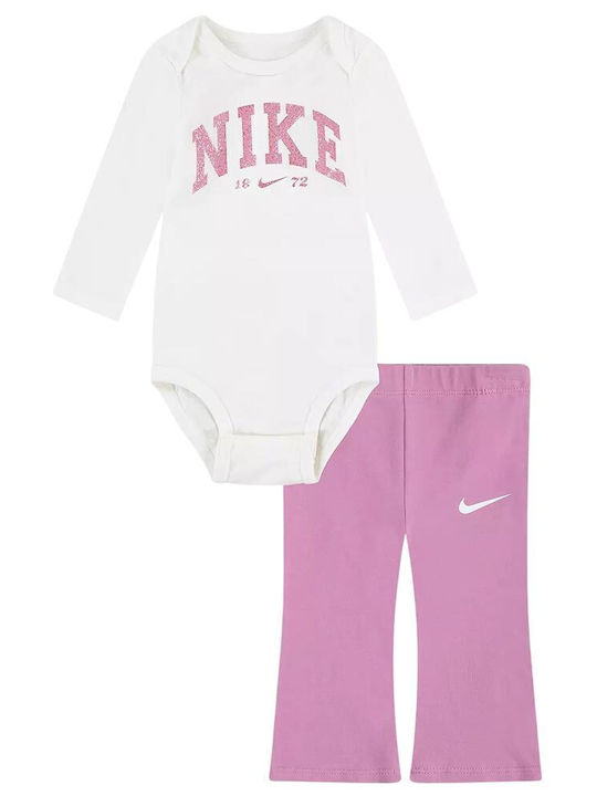 Nike Σετ Φορμάκι Ροζ
