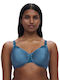 Hedona Minimizer Minimizer Bra without Padding Blue