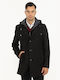 Men's Half Coat Black