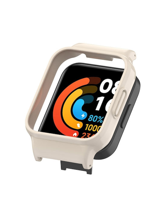 Προστατευτική Пластмасов Калъф в Бял цвят за Redmi Watch 3 Active