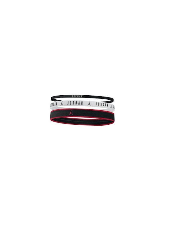 Jordan Elastic Mixed Width 3 Athletic Headband Black