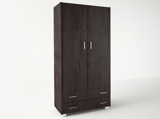 Double Door Wardrobe Vega 105x50x180cm